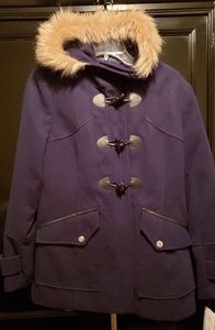 Free Shipping💚Blue Pea Coat style jacket